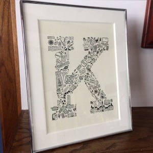 Block K - Hand Drawn