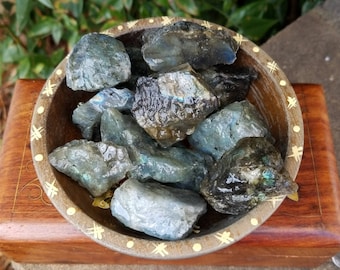 Labradorite - Starseed stone - Rough Raw Natural Form - Labradorescence
