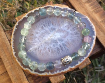 Peaceful Intellect with Rainbow Fluorite