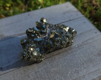 Pyrite Cluster - Natural High Grade Sprakly Pyrite Specimen