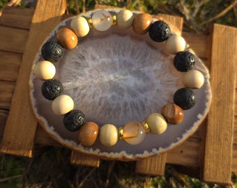 Carnelian Bracelet - Diffuser Jewelry