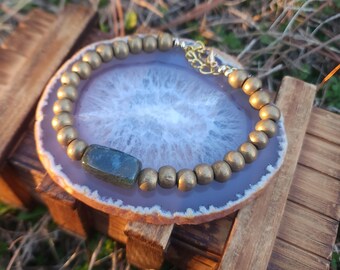 Moss Agate Bracelet