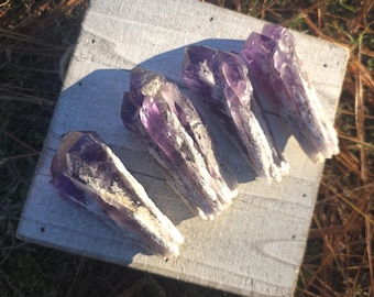 Amethyst Point Specimen - Rough Raw Natural Amethyst - Amethyst Wands