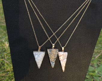 Druzy Dyed Agate Necklace Options