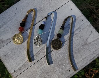 Zodiac Bookmarks - Astrology Charm Bookmarks
