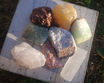 Calcite Set - Eight Piece Vibrant Colors
