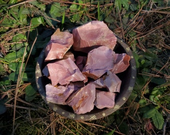Pink Opal - Natural Australian Opal Chunks