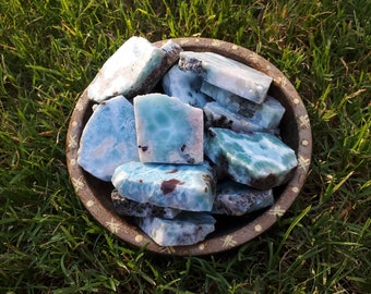 Larimar - Natural High Grade Slabs