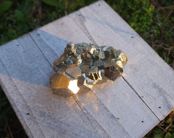Pyrite Cluster - Natural High Grade Sprakly Pyrite Specimen