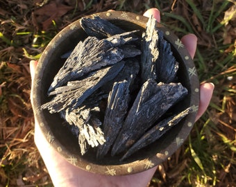 Black Kyanite - Natural Kyanite Blades