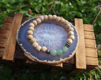 Growth and Prosperity Bracelet with Green Aventurine