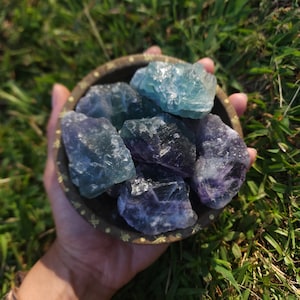 Rainbow Fluorite - Natural  Colorful Fluorite