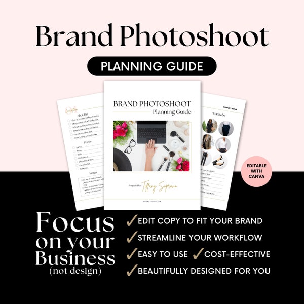 Personal Branding Photoshoot Planner: Stay Organized and On Point
