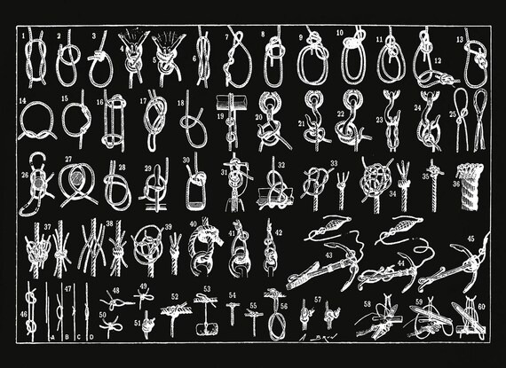 Nautical Knot Chart