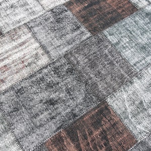 6x8 Vintage Rug 6x8 Turkish Vintage Patchwork Carpet Rug 6x8 Rug 6x8 Patchwork Rug Turkish Patchwork Rug 6x8 Vintage Patchwork Rug,10345