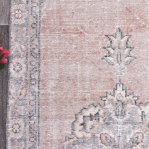2x4 TURKISH VINTAGE RUG,2x4 Vintage Rug,2x4 Rug,Handmade Wool Rug,2x4 Turkish Rug,Vintage Wool Rug,Unique Rug,2x4 Doormat Rug,Distressed Rug