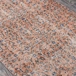 3x6 VINTAGE TURKISH RUG,3x6 Rug,3x6 Vintage Rug,Handmade Wool Rug,3x6 Turkish Rug,Wool Area Rug, 3x6 Muted Rug, 3x6 Area Rug, Faded Rug