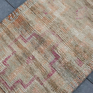 2x11 TURKISH RUNNER RUG,2x11 Rug,2x11 Runner Rug,Handmade Rug,2x11,Turkish Runner, Vintage Runner, Anatolian Rug, Runner Rug, 6746