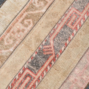 2x11 Vintage Runner rug,2x11 Rug,2x11 Turkish Runner Rug,2x11 Runner Rug,Wool Runner Rug,Handmade Rug,Muted Runner Rug,Vintage Runner