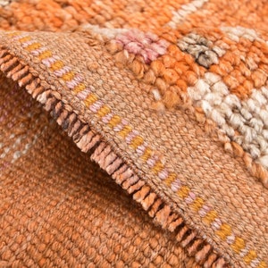 3x14 TURKISH VINTAGE RUG,3x14 Runner Rug,3x14 Rug,Oushak Handmade Wool Rug,3x14 Turkish Rug,Vintage Wool Rug, Wool Rug, Runner Rug