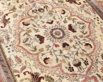 4x7 TURKISH VINTAGE RUG,4x7 Rug,4x7 Vintage Rug,4x7 Muted Rug,Handmade Wool Rug,4x7 Turkish Rug,4x7 Area Rug,4x7 Faded Wool Rug, 2606