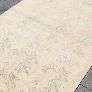 4x7 TURKISH VINTAGE RUG,4x7 Rug,4x7 Vintage Rug,4x7 Turkish Rug,Handmade Wool Rug,Wool Rug, 4x7 Soft Rug, Vintage Rug, 4x7 Area Rug