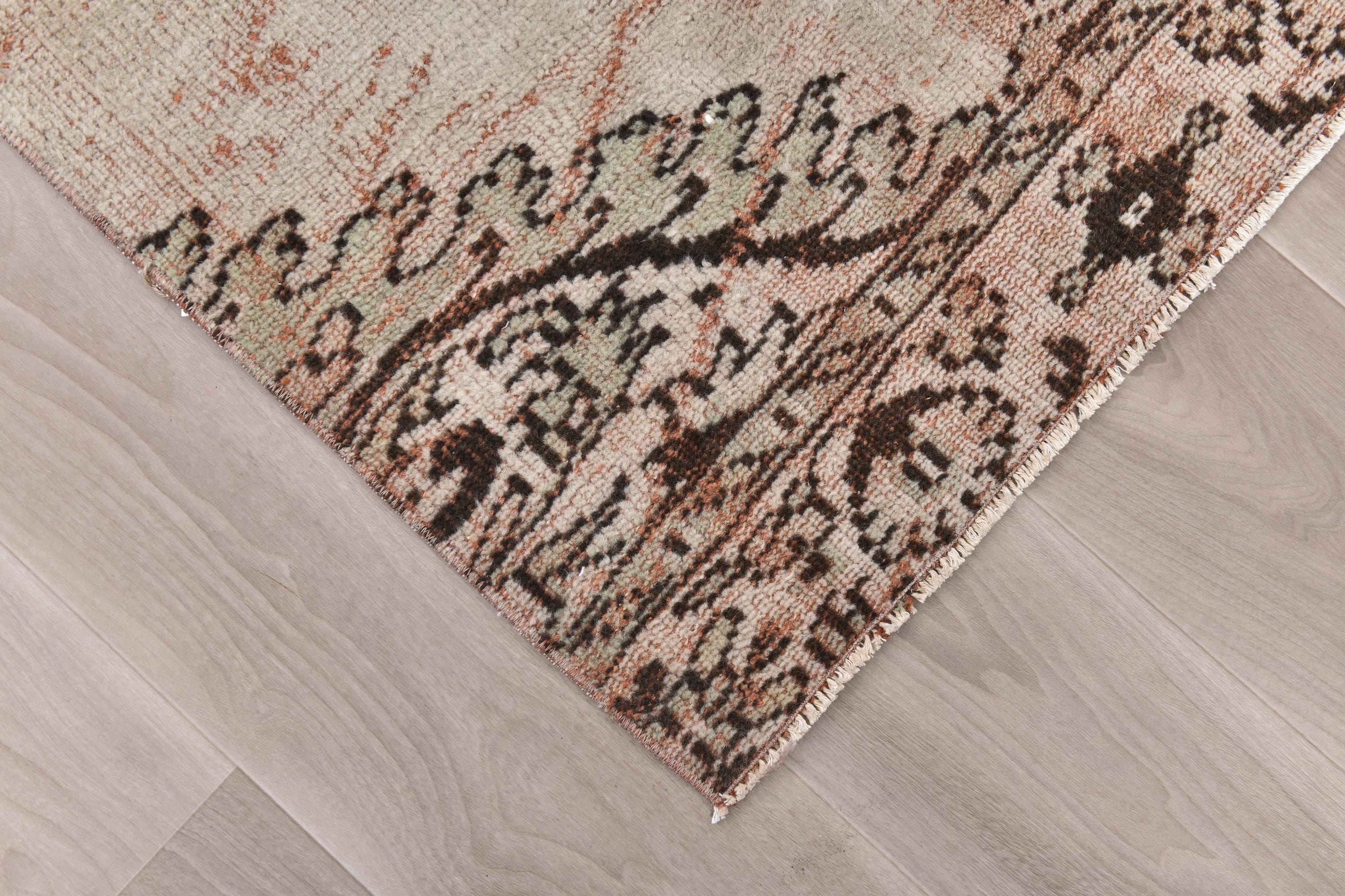 ヴィンテージ　トルコ製ランナーラグ Amazon | ヴィンテージラグ、 ターキッシュラグ、 Herki Rug