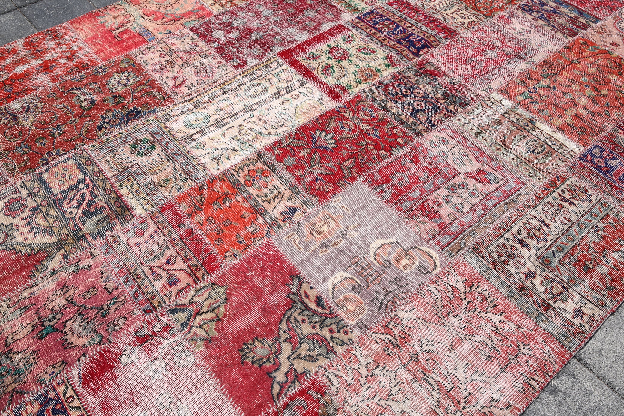 RED VİNTAGE RUG 8'3x11'5 Vintage Rug Turkish Rug Etsy