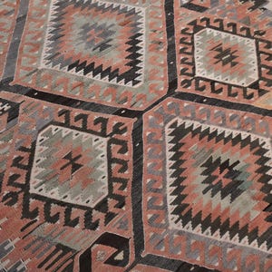 5x9 TURKISH KILIM RUG,5x9 Rug,5x9 Vintage Rug,Handmade Wool Rug,5x9 Turkish Rug,Soft Wool Rug,Vintage Rug,Wool Area Rug,5x9 Kilim Rug,241321