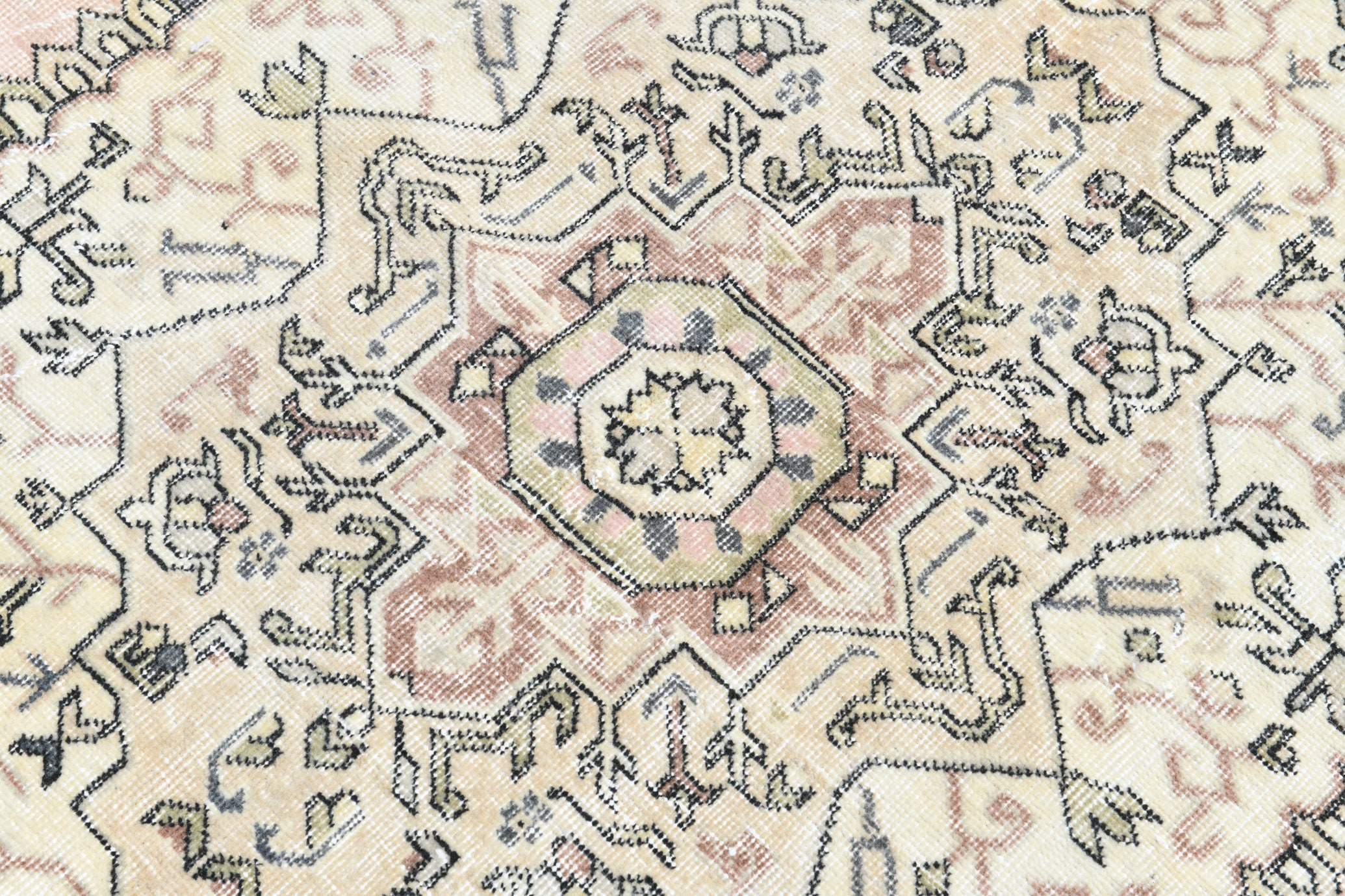 6x10 VINTAGE TURKISH Rug,6x10 Vintage Rug,6x10 Rug,handmade Wool