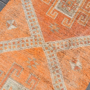 3x12 TÜRKISCHER LÄUFER, 3x12 Teppich Läufer, Teppichläufer, 3x12 Wollteppich, Handgefertigter Teppich, Weich, Weich, 3x12 Vintage Teppich, Türkischer Teppich