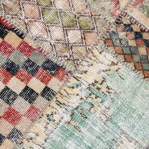 2x8 Turkish Vintage Runner Rug 2x8 Rug Turkish Runner Oushak Runner Vintage Runner Handmade Wool Rug Anatolian Rug Runner Rug 21607