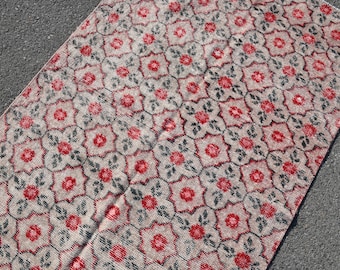 4x6 vintage rug,4x6 rug,vintage rug,4x6 Area Rug,4x6,Handmade Wool Rug,Turkey Vintage Rug,Turkish Area Rug,4x6 wool rug,22708