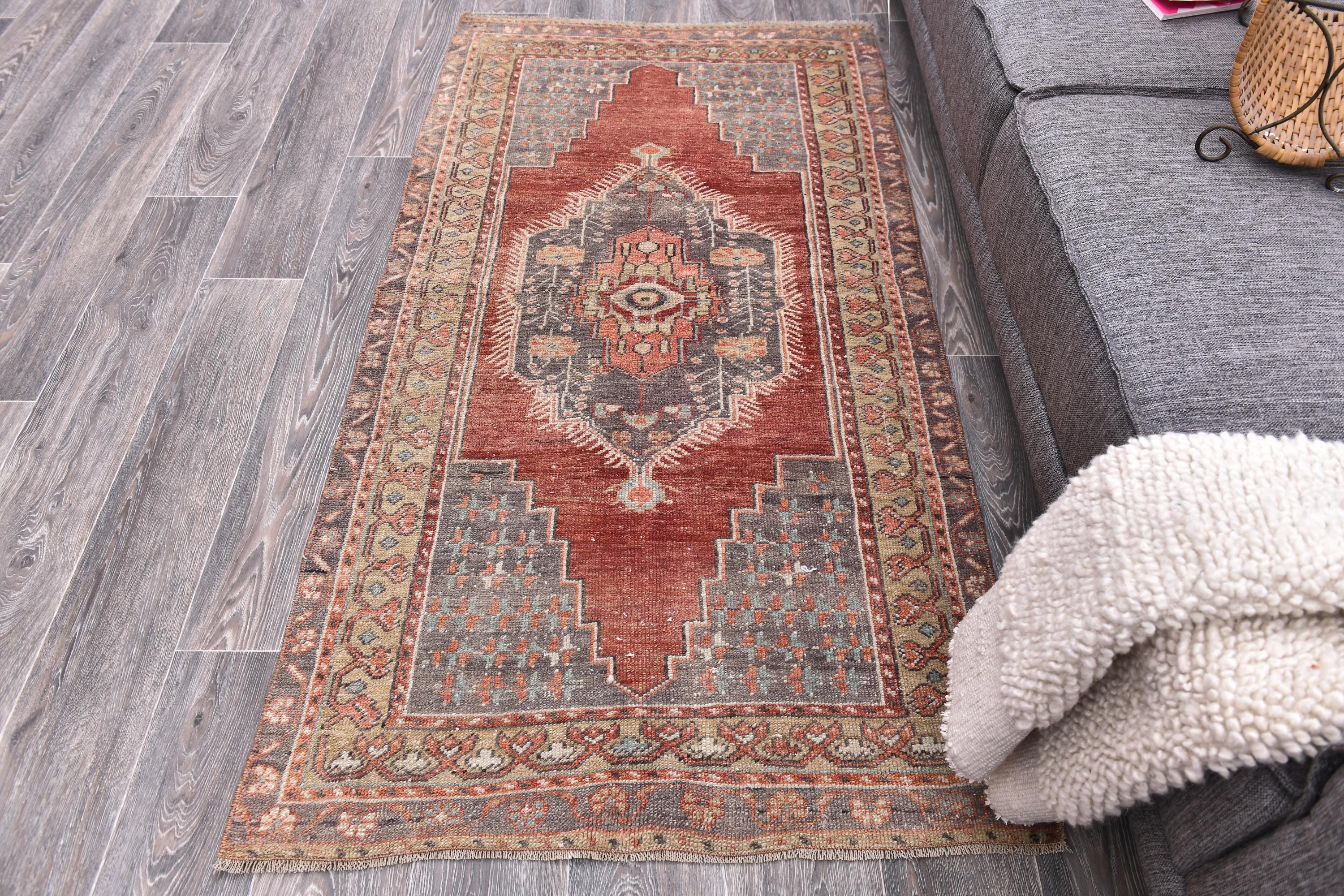 85×198 ViNTAGE TURKiSH RUG Vintage Turkish Area Rug No. A1182 - 3.8' x 6.4' – Velvet