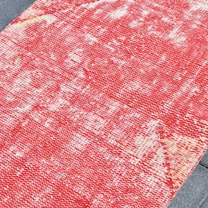 3x11 Runner Rug,3x11 Turkey 3x11 Turkish Vintage Rug,Vintage Runner,Hallway Runner,Turkey Rug,Oushak Runner,Boho Kitchen Rug,Rug 3x11 Rug