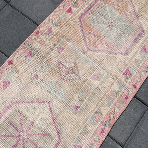 3x12 TÜRKISCHER LÄUFER, 3x12 Teppich Läufer, Teppichläufer, 3x12 Wollteppich, Handgefertigter Teppich, Weich, Weich, 3x12 Vintage Teppich, Türkischer Teppich