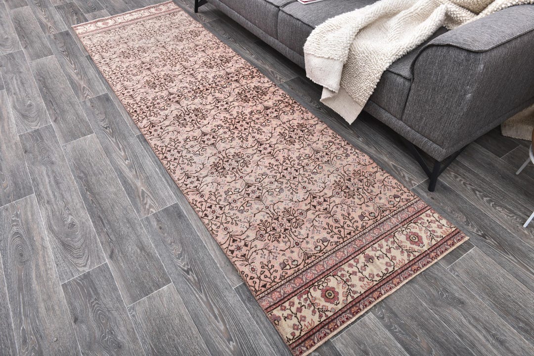 3x9 トルコ製ヴィンテージランナー、3x9 ランナーラグ、3x9 ラグ