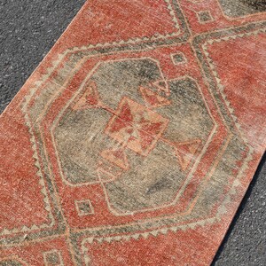 3x10 Rug,Runner Rug,Vintage Rug,Turkish Runner Rug,3x10 Turkish Vintage Runner Rug,3x10 Runner Rug,Vintage Runner Rug,Vintage Carpet,22703