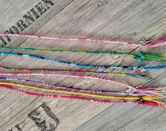 Haarschmuck Tressenclip Hairwrap Sommerzopf