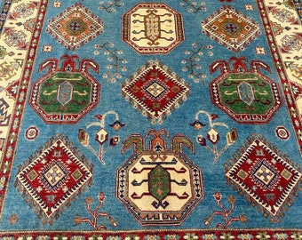 Handmade Fine Quality Persian Carpet/Rug Animal Plant Motif