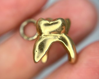 Unique 16k Dental Gold Tooth Pendant