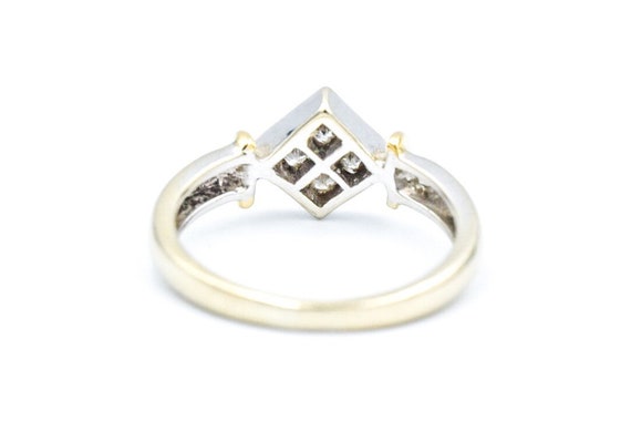 14k Princess Cut Diamond Ring - image 6