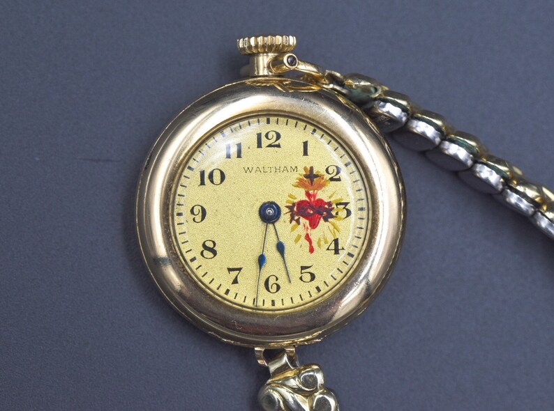 Vintage Lady Waltham Pocket Watch to Wrist Watch Conversion Etsy