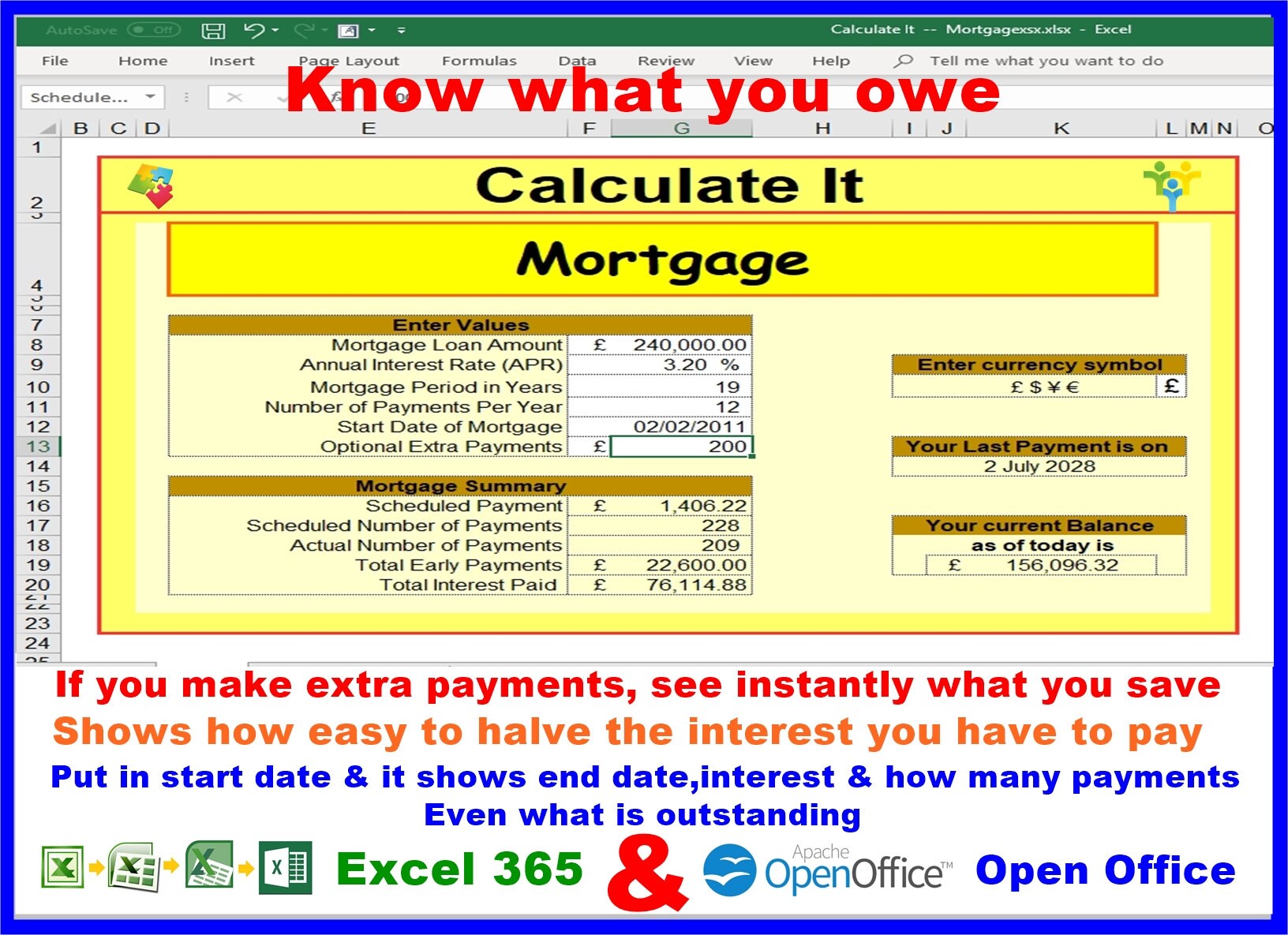 Mortgage Calculator Powerful tool to help you manage your Etsy