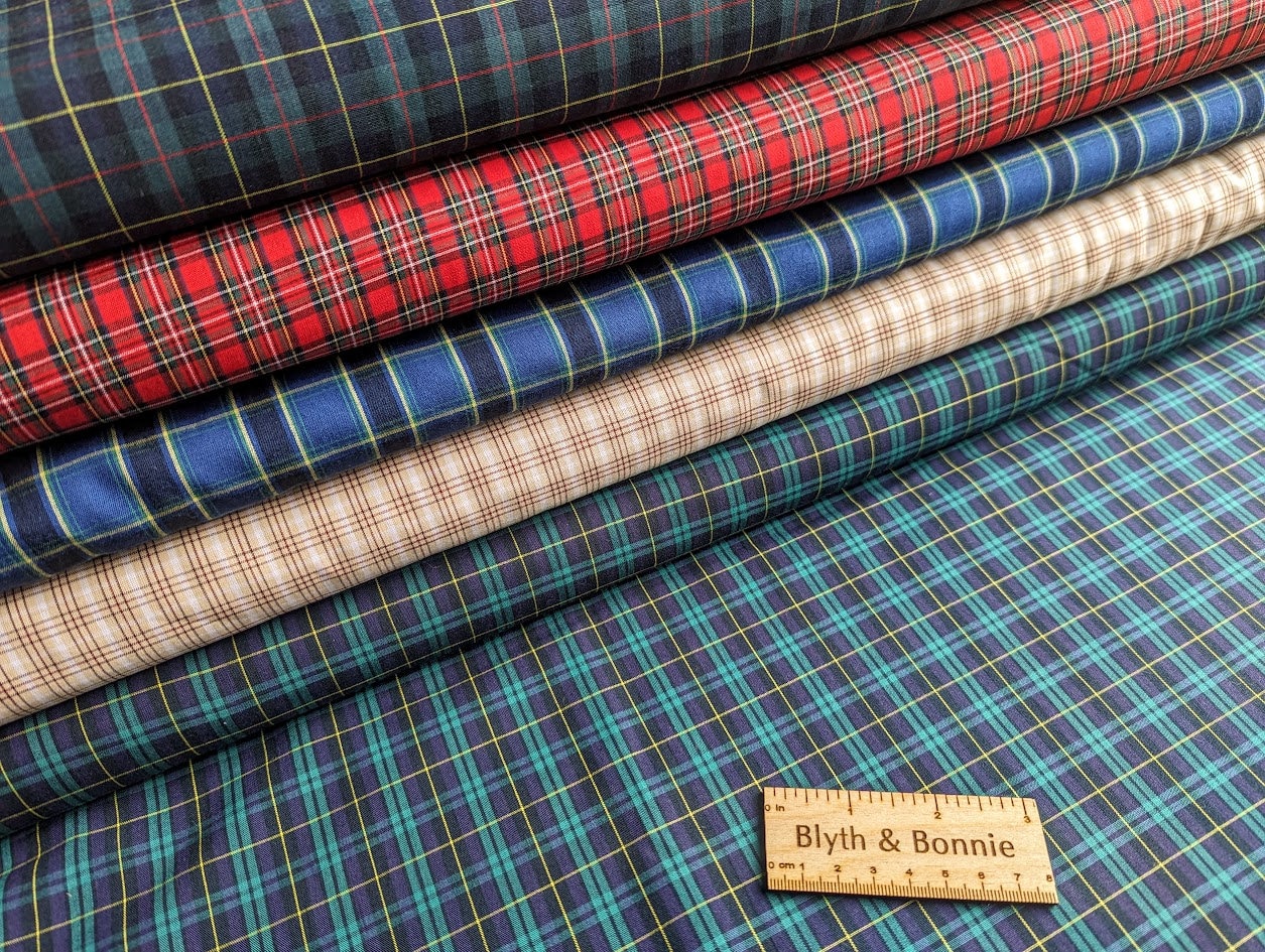 Yarn Dyed Organic Cotton Shirting - Oeko-Tex® - Japanese Import - The Shirting Collection Nuetal Browns Plaid Yarn Dyed Organic Cotton Shirting - Oeko-Tex® - Japanese Import - The Shirting Collection Nuetal Browns Plaid