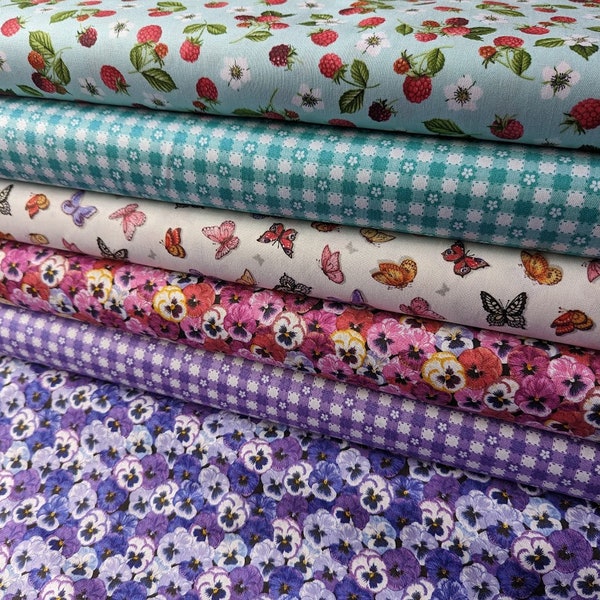 Makower Summer Days Fabric Etsy