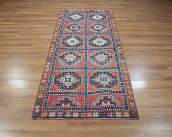 Large Vintage Runner Rug 10.3 x 4.5 Feet Turkish Runner Rug,Kitchen Rug Runner,Hallway Runner,Antique Runner,Entryway Runner,Bohemian Runner