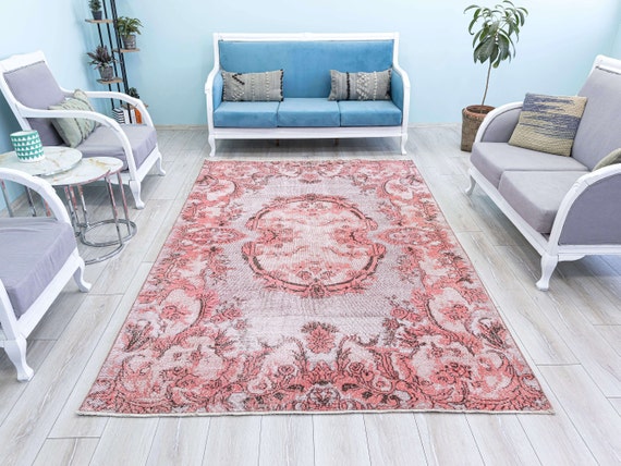 137×123 “Rose quartz”ViNTAGE TURKiSH RUG 137×123 “Rose quartz”ViNTAGE TURKiSH RUG 137×123 “Rose