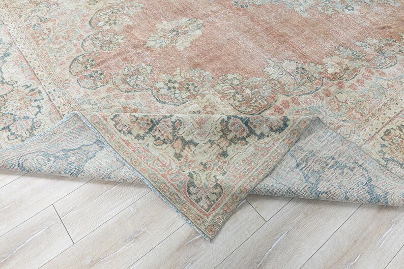 Antique Rug 10x16 Persian Rug 10x17 Extra Large Hand Knotted Vintage