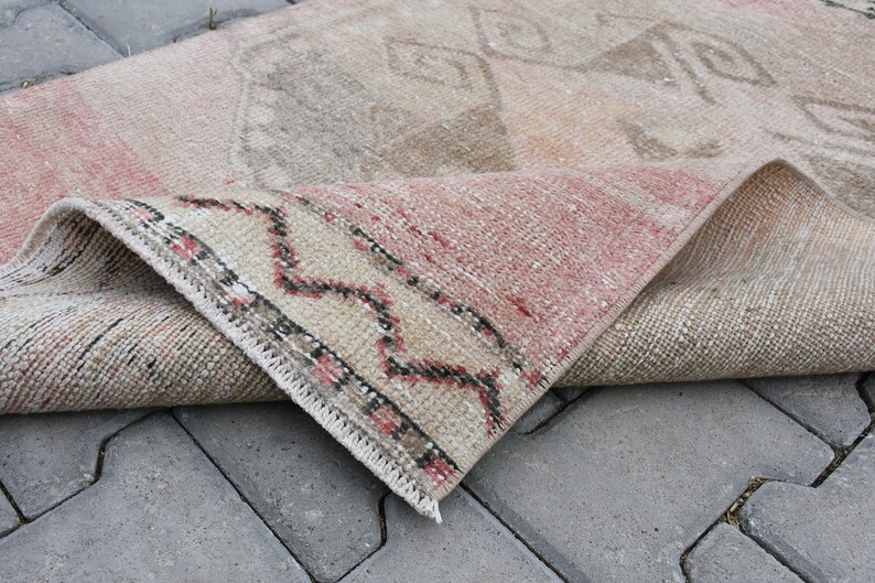 Light Pink Long Runner Rug 13 X 2.9 Feet Kitchen Pink Runner Etsy UK